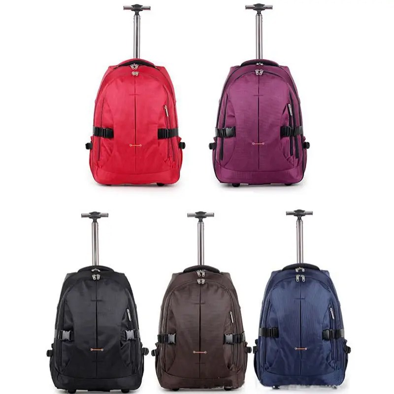 Trolley Wheeled Backpack inside