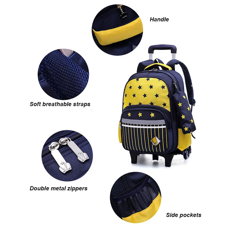 school backpack with wheels