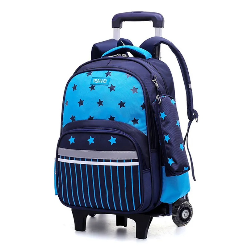 Fashion Wheels Trolley School Backpack