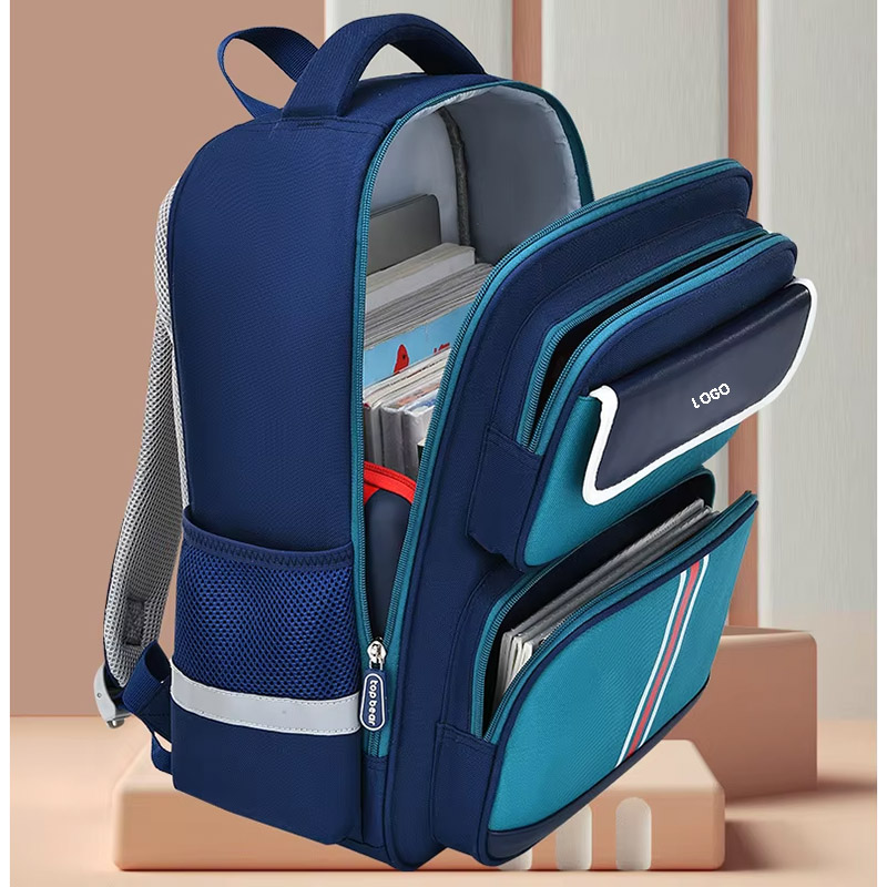 Reflective Strip Waterproof School Backpack