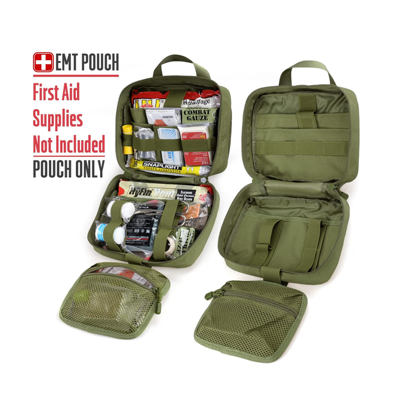 Emergency First Aid Bag with Pockets