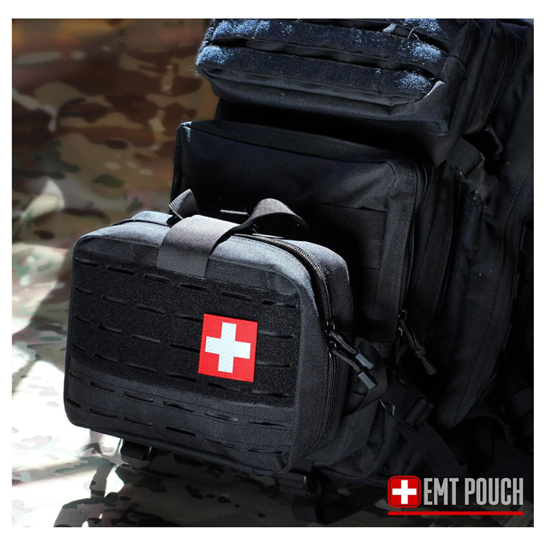 Lightweight trekking first aid pouch