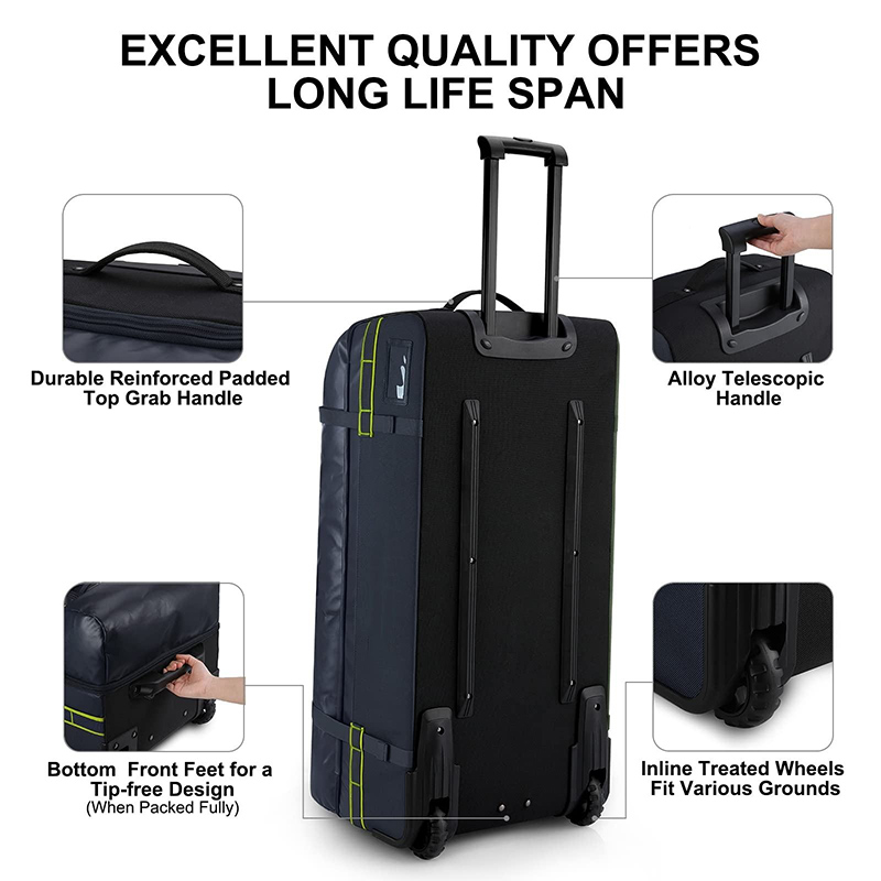 Rolling Duffle Bag for Travel