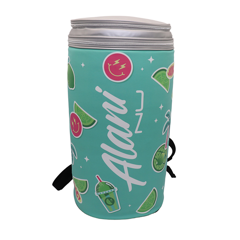 insulated can shaped cooler backpack
