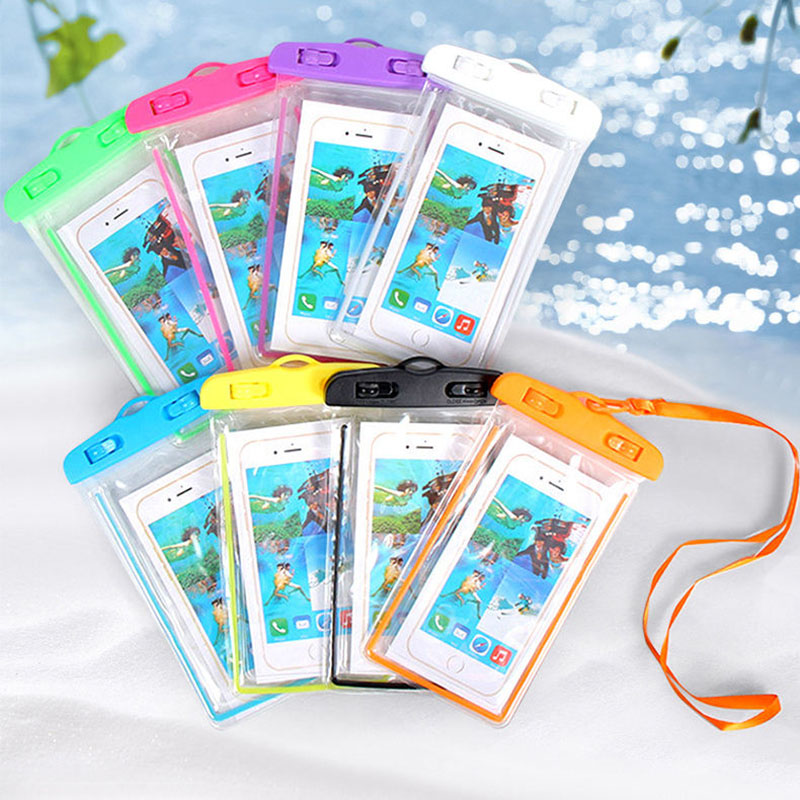 Waterproof phone bag for swimming