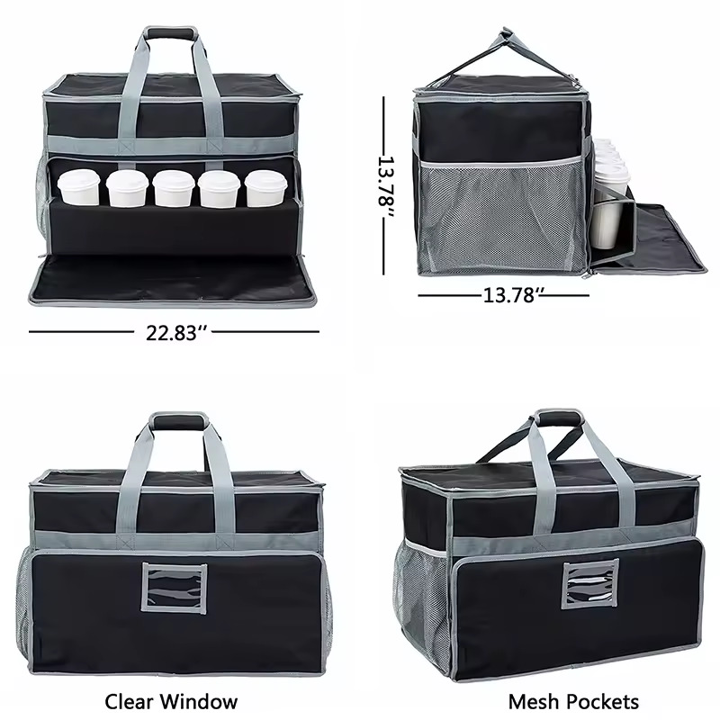 What Makes a Food Delivery Bag with Cups Holder Essential for Drivers