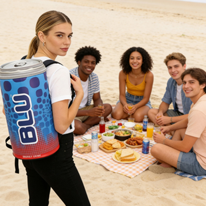 beach hiking thermal cooler backpack